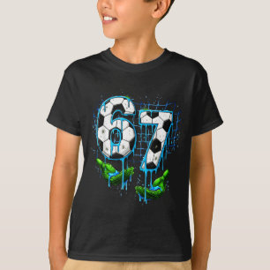 Camiseta Fútbol 67 Niños Sorvete Gotejamento Divertido Seis