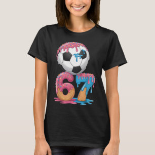 Camiseta Fútbol Gotejamento Número 67 Jogador de Futebol Ma
