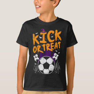 Camiseta Fútbol Halloween Patea o Trata Disfraz de Footbyll