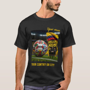 Camiseta Futebol 2026 futebol Colômbia Nome personalizado p