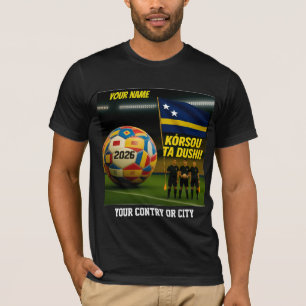 Camiseta Futebol 2026 futebol Curaçao Nome Personalizado pa