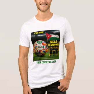 Camiseta Futebol 2026 futebol Jordânia Nome Personalizado p