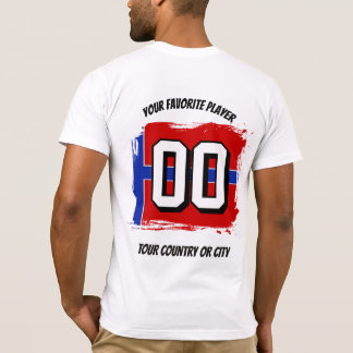 Camiseta Futebol 2026 futebol NORUEGA Nome Personalizado pa