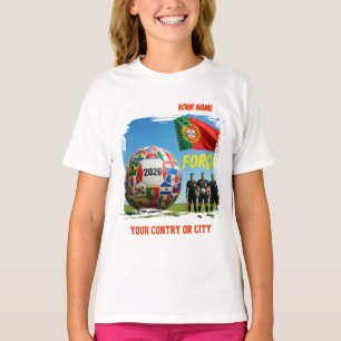 Camiseta Futebol 2026 futebol PORTUGAL Nome Personalizado p