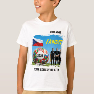 Camiseta Futebol 2026 futebol República Tcheca Nome Persona