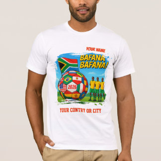 Camiseta Futebol 2026 futebol SUDÁFRICA Nome Personalizado