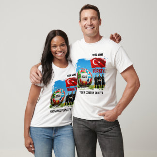 Camiseta Futebol 2026 futebol TURQUIA Nome Personalizado &