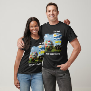 Camiseta Futebol 2026 futebol Uruguai Nome Personalizado pa