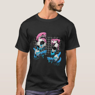 Camiseta Futebol 67 Crianças Sorvete Gotejamento Engraçado