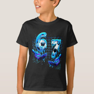Camiseta Futebol 67 Crianças Sorvete Gotejamento Engraçado 