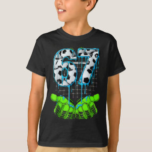 Camiseta Futebol 67 Seis Sete Meme Divertido Geração Alpha