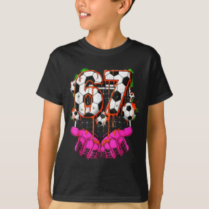 Camiseta Futebol 67 Seis Sete Meme Divertido Geração Alpha