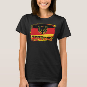 Camiseta Futebol alemão - Futebol alemão - bandeira gráfica