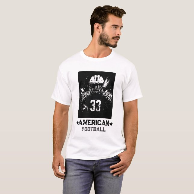 CAMISETA FUTEBOL AMERICANO (Frente Completa)