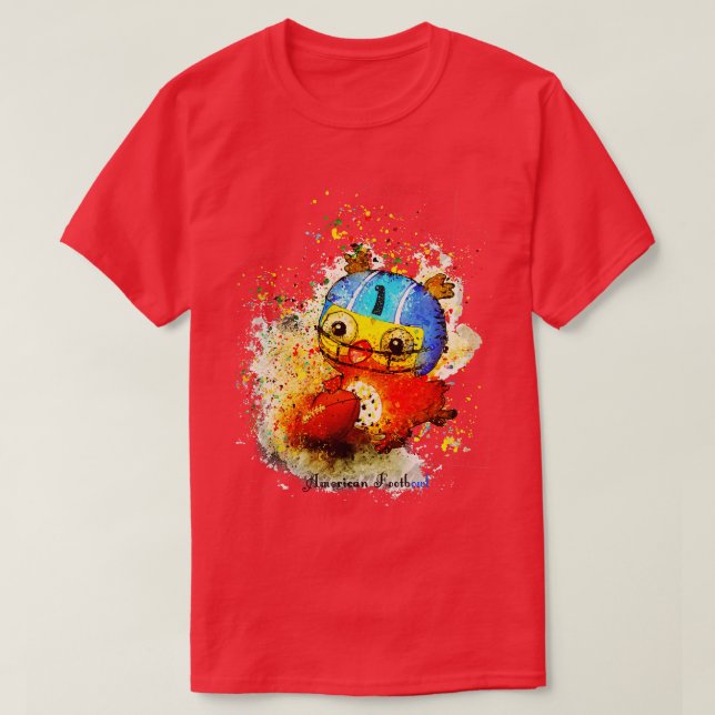 Camiseta Futebol Americano (Frente do Design)