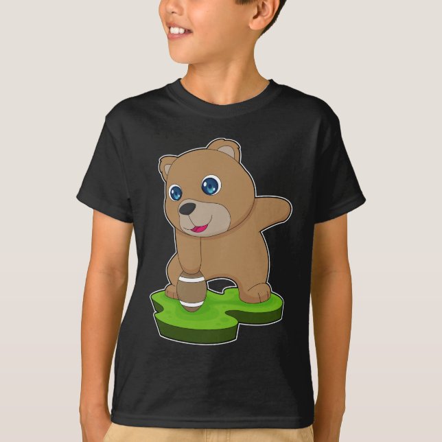 Camiseta Futebol americano Bear (Frente)