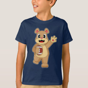 Camiseta Futebol americano Bear