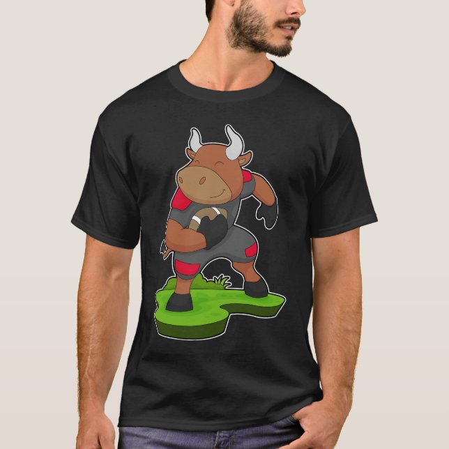 Camiseta Futebol americano Bull (Frente)