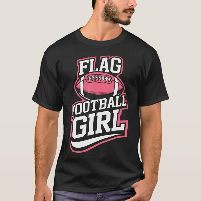 Camiseta Futebol Americano com Bandeira (Frente)