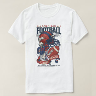 Camiseta Futebol Americano da Liga Universitária