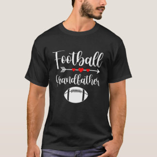 Camiseta Futebol Americano de Futebol do avô desportivo