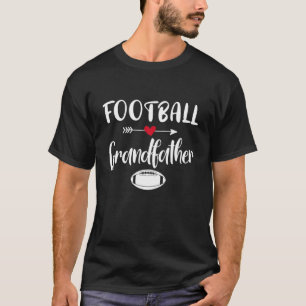 Camiseta Futebol Americano de Futebol do avô desportivo