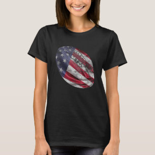 Camiseta Futebol americano desafia fã esporte 4 de julho am