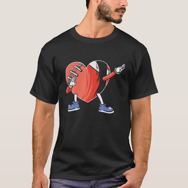 Camiseta Futebol Americano Engraçado de Futebol (Frente)