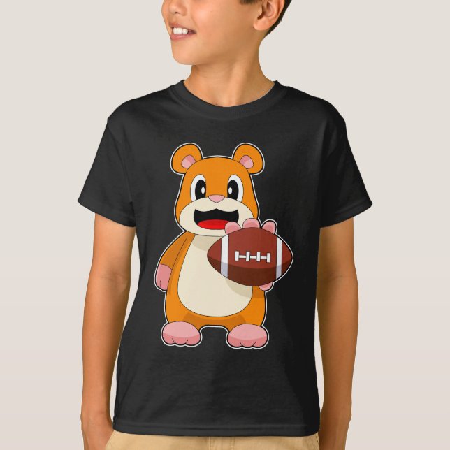 Camiseta Futebol Americano Hamster (Frente)