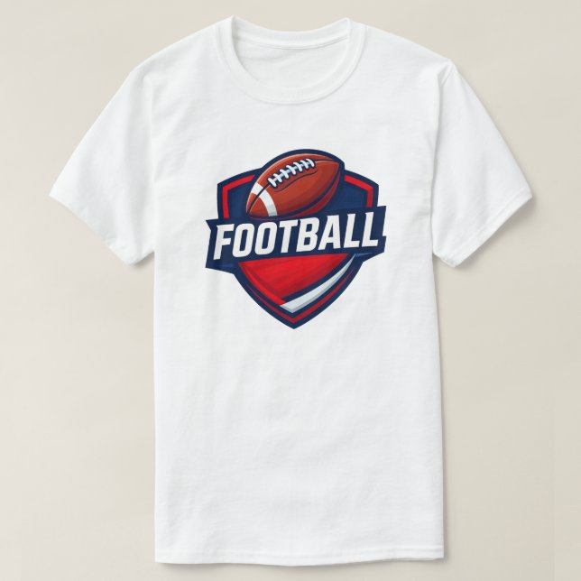 Camiseta Futebol Americano Moderno (Frente do Design)