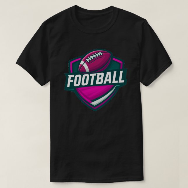 Camiseta Futebol Americano Moderno (Frente do Design)