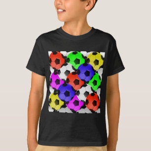 Camiseta Futebol americano multicolorido