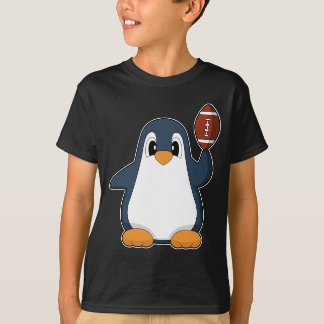 Camiseta Futebol americano pinguim (Frente)