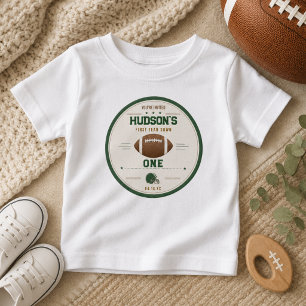 Camiseta Futebol Americano Primeiro Ano Derrubado 1º Aniver
