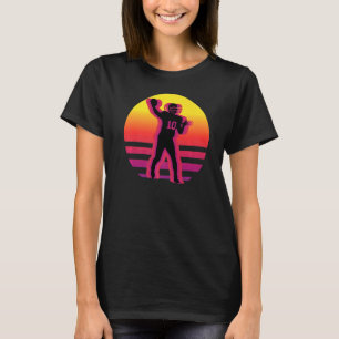 Camiseta Futebol Americano Retro Patriótico Vintage