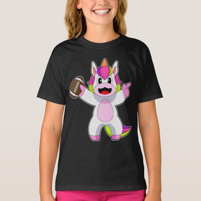 Camiseta Futebol Americano Unicorn (Frente)