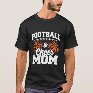 Camiseta Futebol animado Mãe - Cheerleader Segundo grau - C