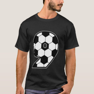 Camiseta Futebol Aniversário De 9 Anos