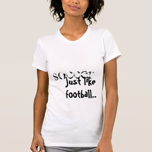 Camiseta FUTEBOL, apenas como o futebol. (Frente)