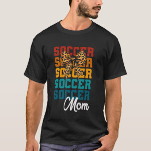 Camiseta Futebol Arco Coqueiro Mamãe Futebol Fofo Amante Mã