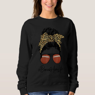 Camiseta Futebol Bônus Mãe Vida Com Leopardo Mensagem Mot