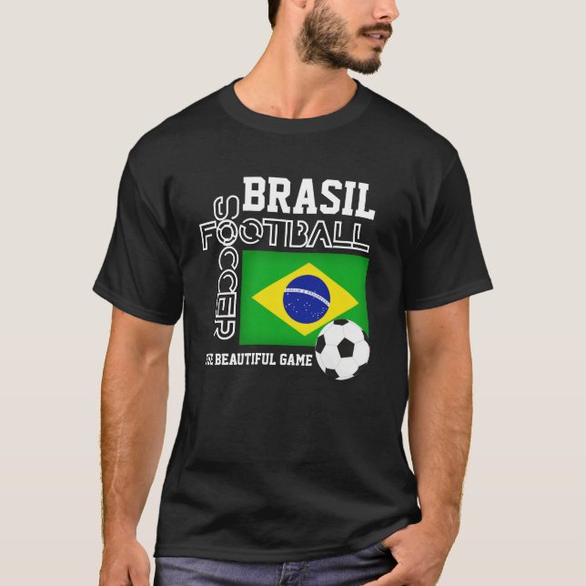 Camiseta Futebol BRASIL (Frente)