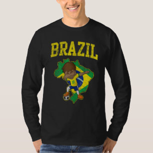 Camiseta Futebol brasileiro de futebol masculino abbing no 