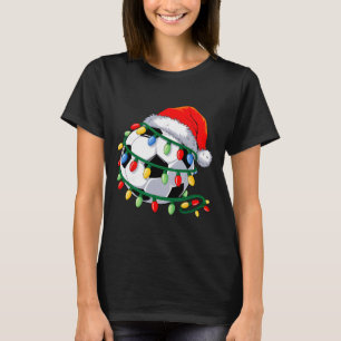 Camiseta Futebol Byll Chapéu de Papai Noel Homens Mulheres