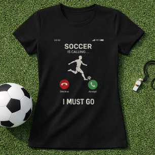 Camiseta Futebol Chamando Dia de Jogo