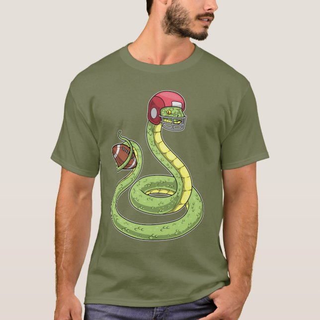 Camiseta Futebol cobra americano (Frente)