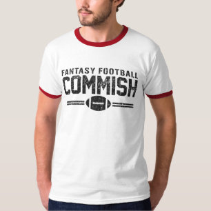 Camiseta Futebol Commish da fantasia
