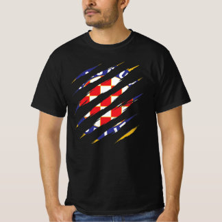Camiseta Futebol croata de Hajduk Split Hrvatska Torcida