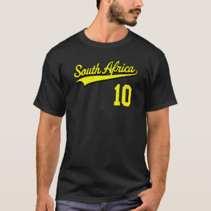 Camiseta Futebol da África do Sul Futebol Jersey African Te