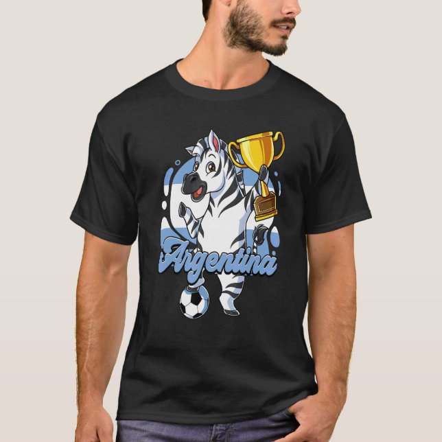 Camiseta Futebol da Argentina (Frente)